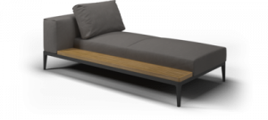 Grid Chaise Unit  Gloster Сидение Grid