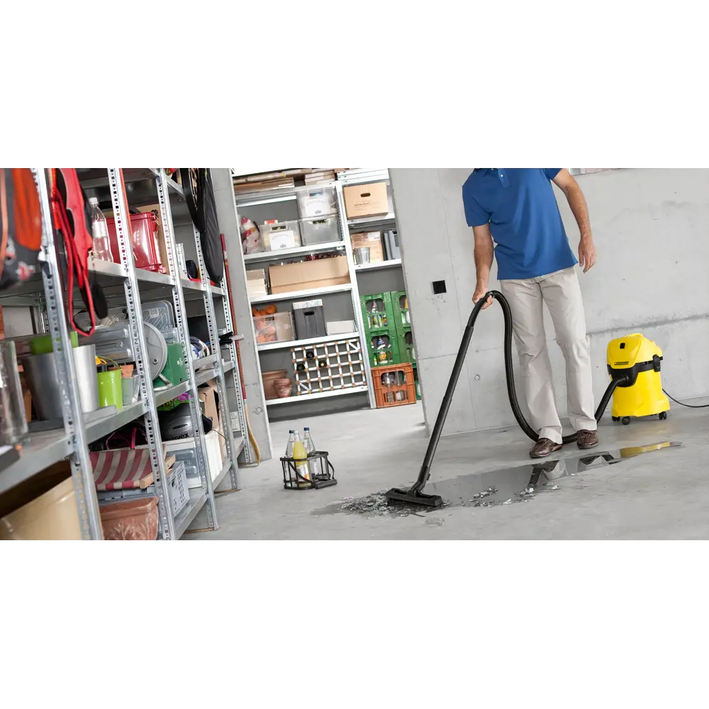 Пылесос Karcher WD 3, 1000 Вт, 17 л STLM-2128589 - Вид №4