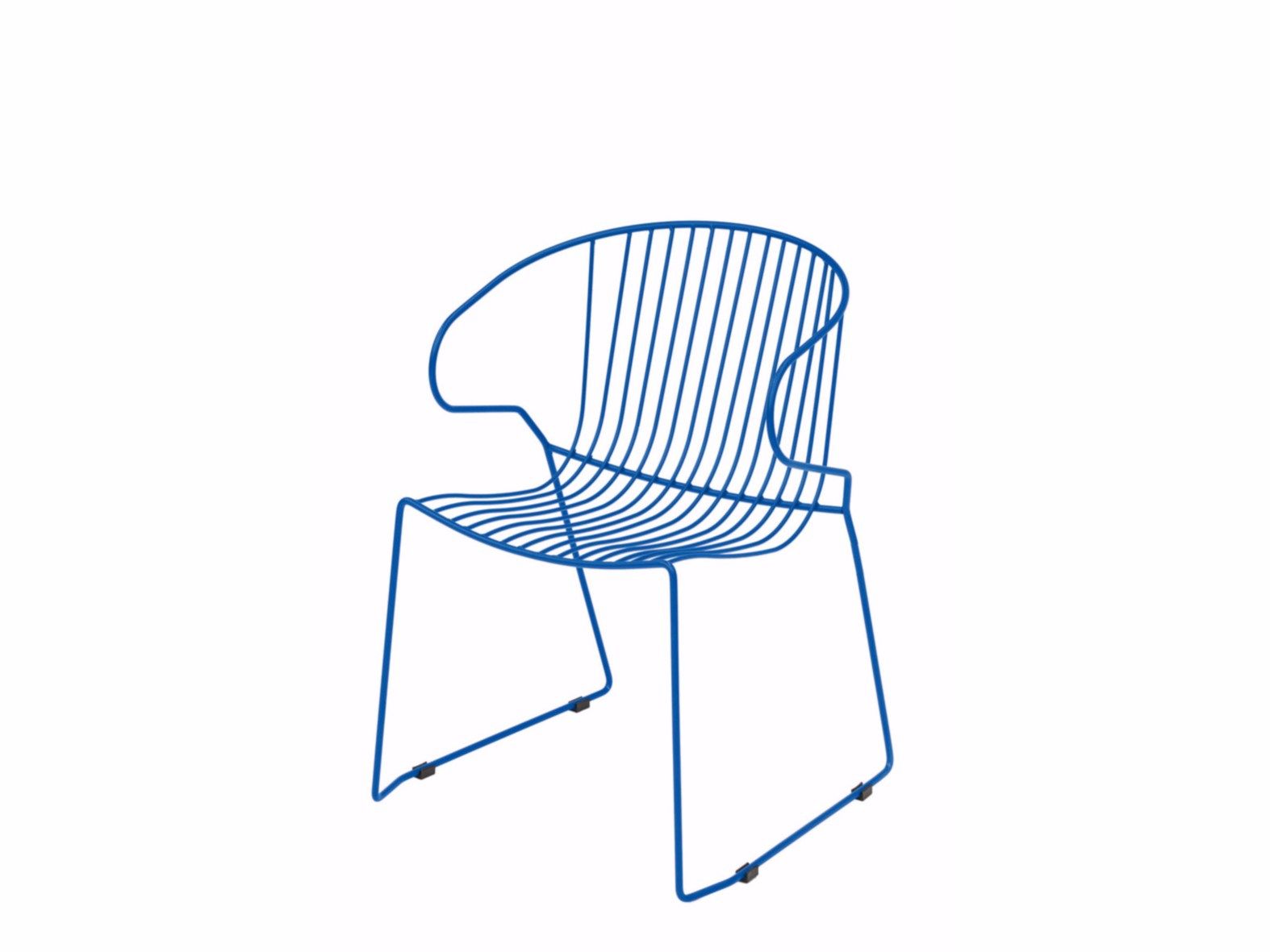 Штабелируемый стальной стул с подлокотниками iSimar Bolonia ARCH-00107047 - Вид №66