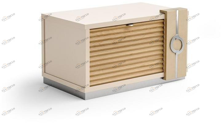 Caroti Прямоугольная тумбочка из дерева в современном стиле с ящиками Concept Art.42 - plateau