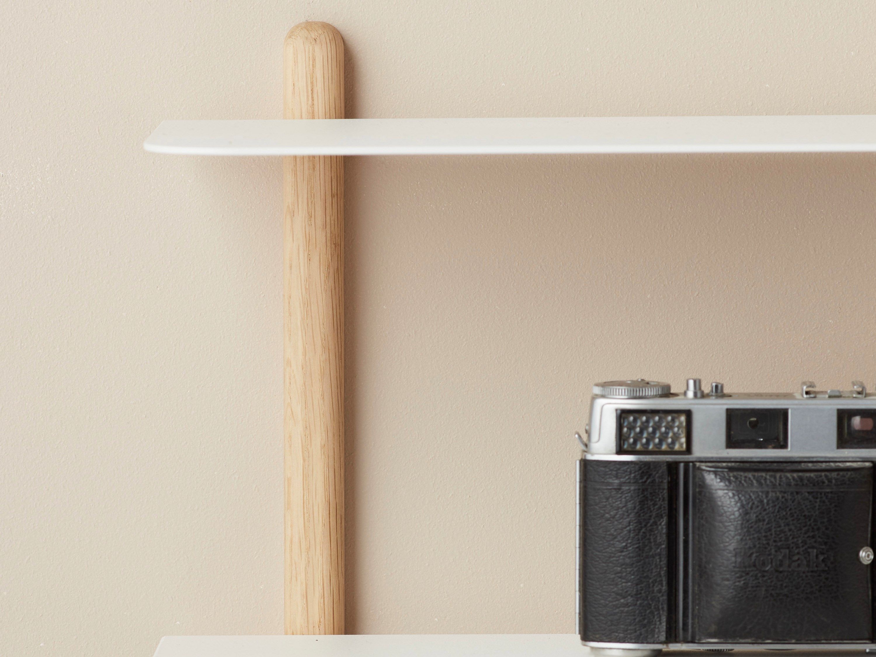 Стальной и деревянный настенный книжный шкаф Gejst Nivo ARCH-00076157 - Вид №13