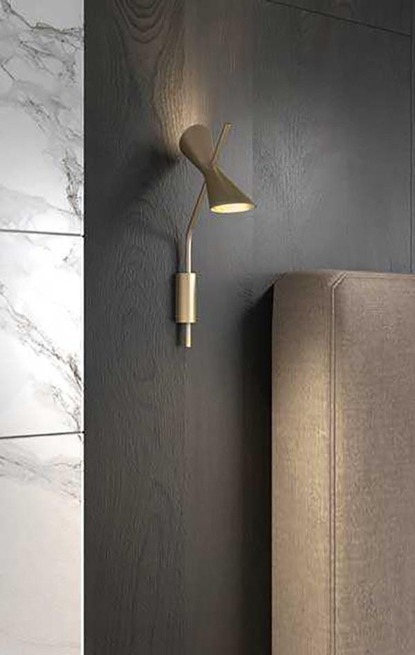 NEXO LUCE Светодиодный настенный светильник из стали Oxen wall/ceiling lamp 7008c1 - Вид №1