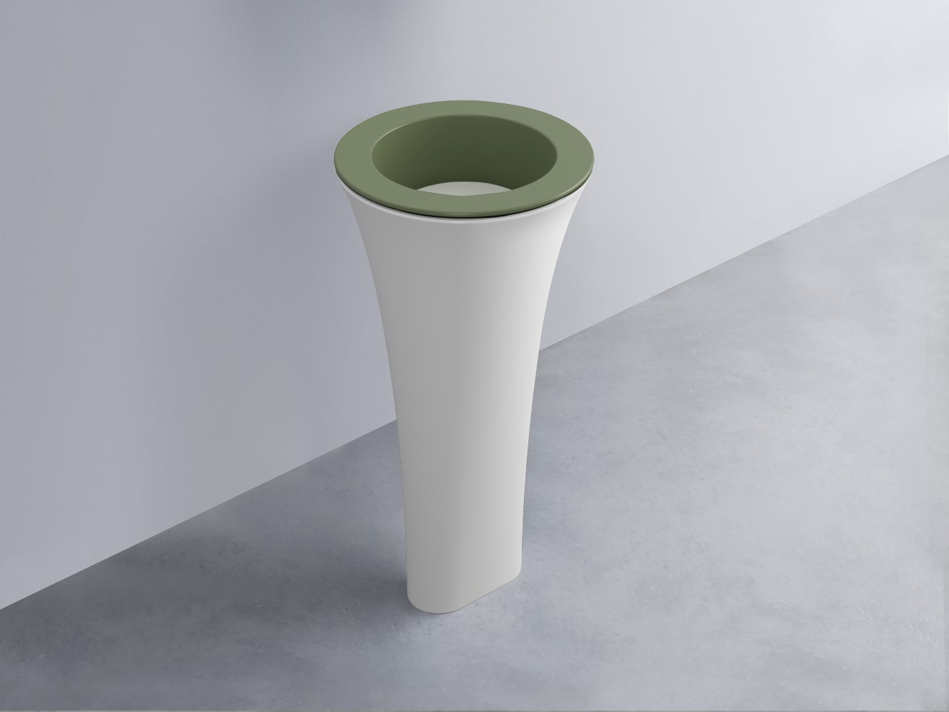 AMLA45-AG+AMPILT-PM+AMCOLT-BL Раковина Amedeo Tondo отдельностоящая cielo Enjoy + Amedeo Ceramica Cielo