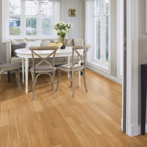 Инженерная доска Boen Maxi Nature Live Natural Ированная С Фаской 2v Дуб Натур с брашью (Текстурированная) 1000х100 мм EBL63KFD - Вид №14