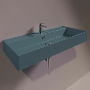 AG101NAVYMATT Подвесная раковина настенная прямоугольная Simas Agile