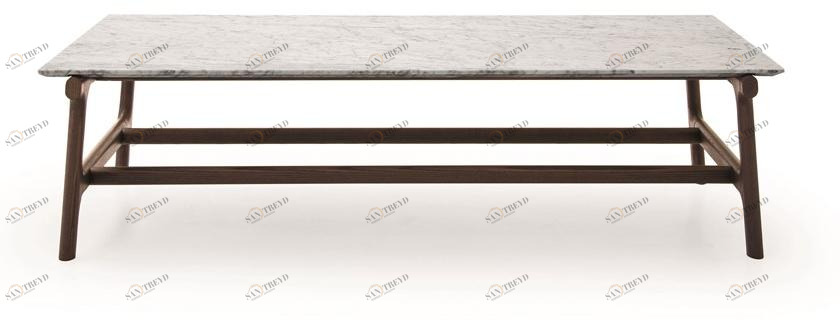 PIANCA Прямоугольный мраморный журнальный столик Fushimi sun-id-1364782