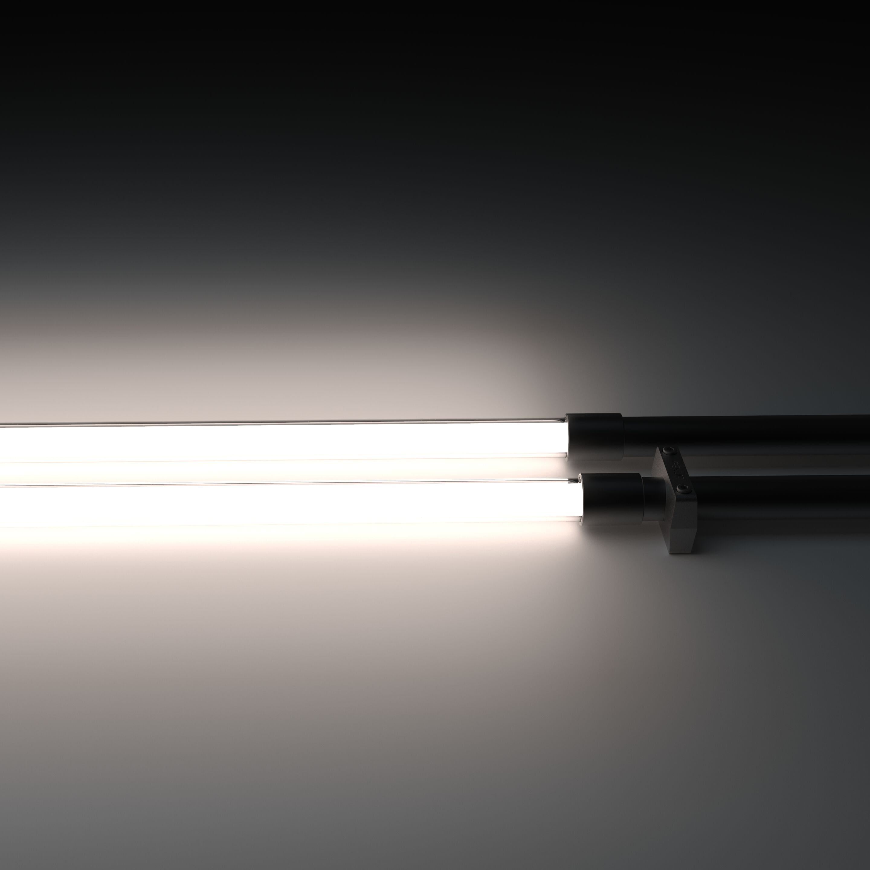 Трубчатый светодиод из боросиликатного стекла с окрашенными алюминиевыми фитингами Genuit Corten ARCH-00003159 - Вид №1