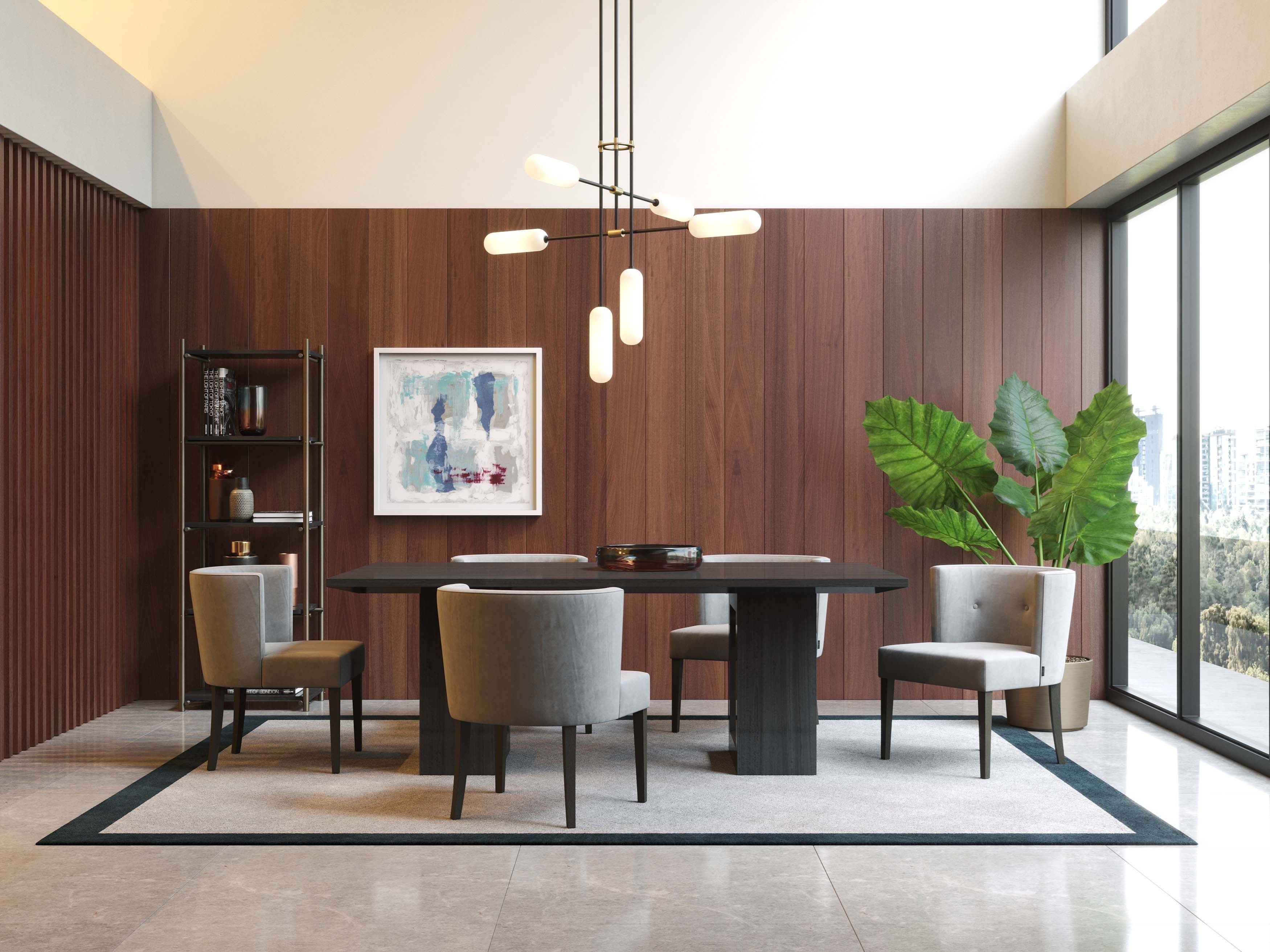 Книжный шкаф из нержавеющей стали и дерева Stylish Club His &amp ARCH-00145222 - Вид №3