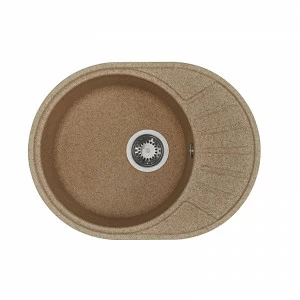 1A711232CS270 Мойка кухонная прямоугольная AQUATON ЧЕЗАНА