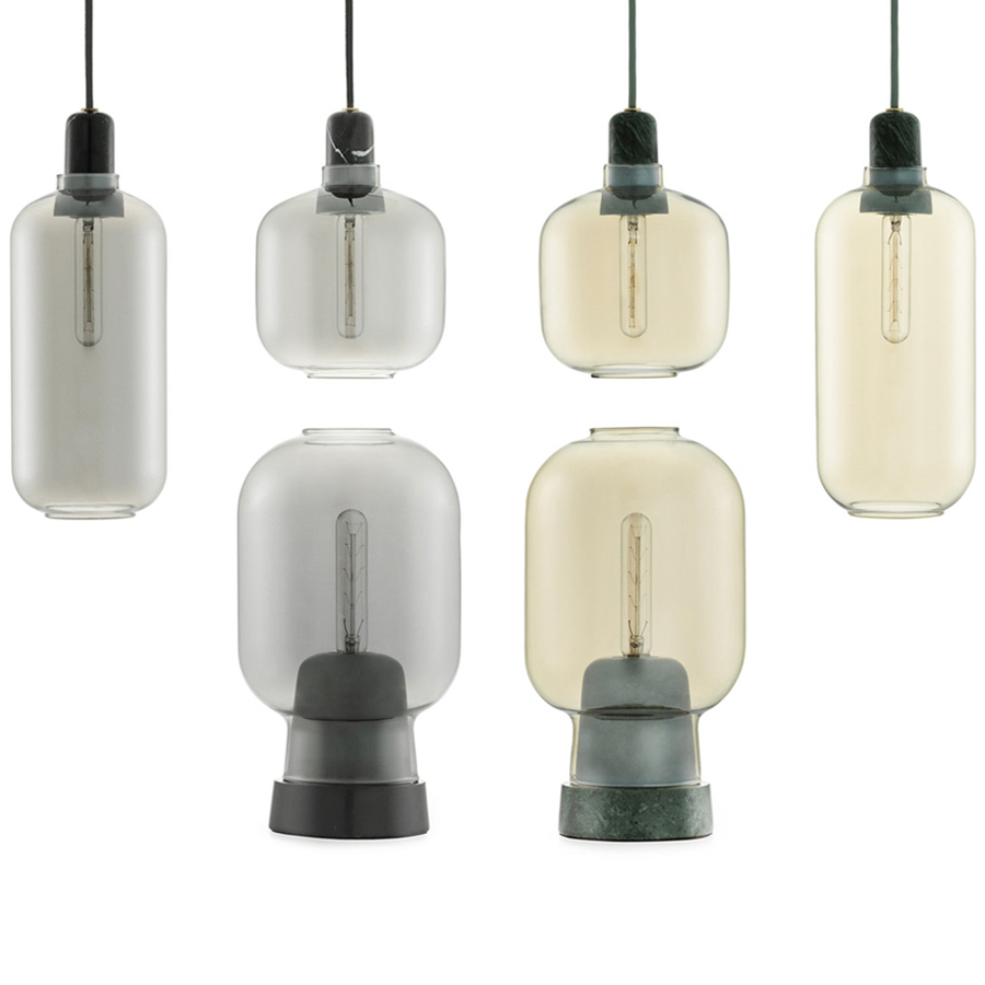 Лампа потолочная Amp Lamp EU 26 см, черная Normann Copenhagen 502118 - Вид №1