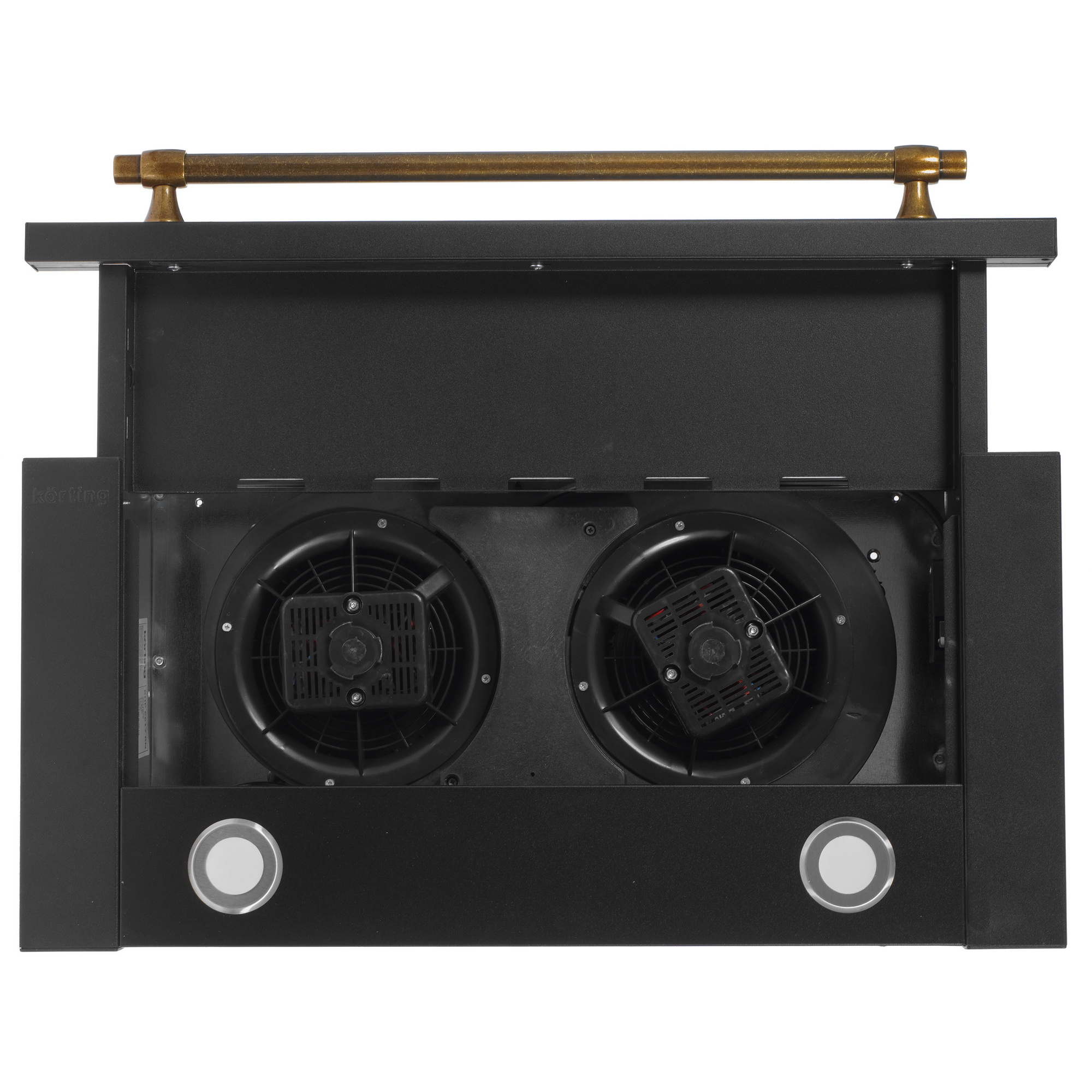 8123233 Вытяжка телескопическая Korting KHP 6617 RN черный/бронзовый STDN-0109583 - Вид №9