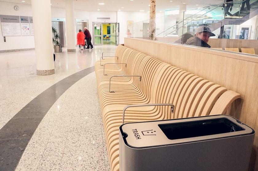 Green Furniture Concept Контейнер для макулатуры из стали с порошковым покрытием для раздельного сбора отходов Radius sun-id-1507412 - Вид №7