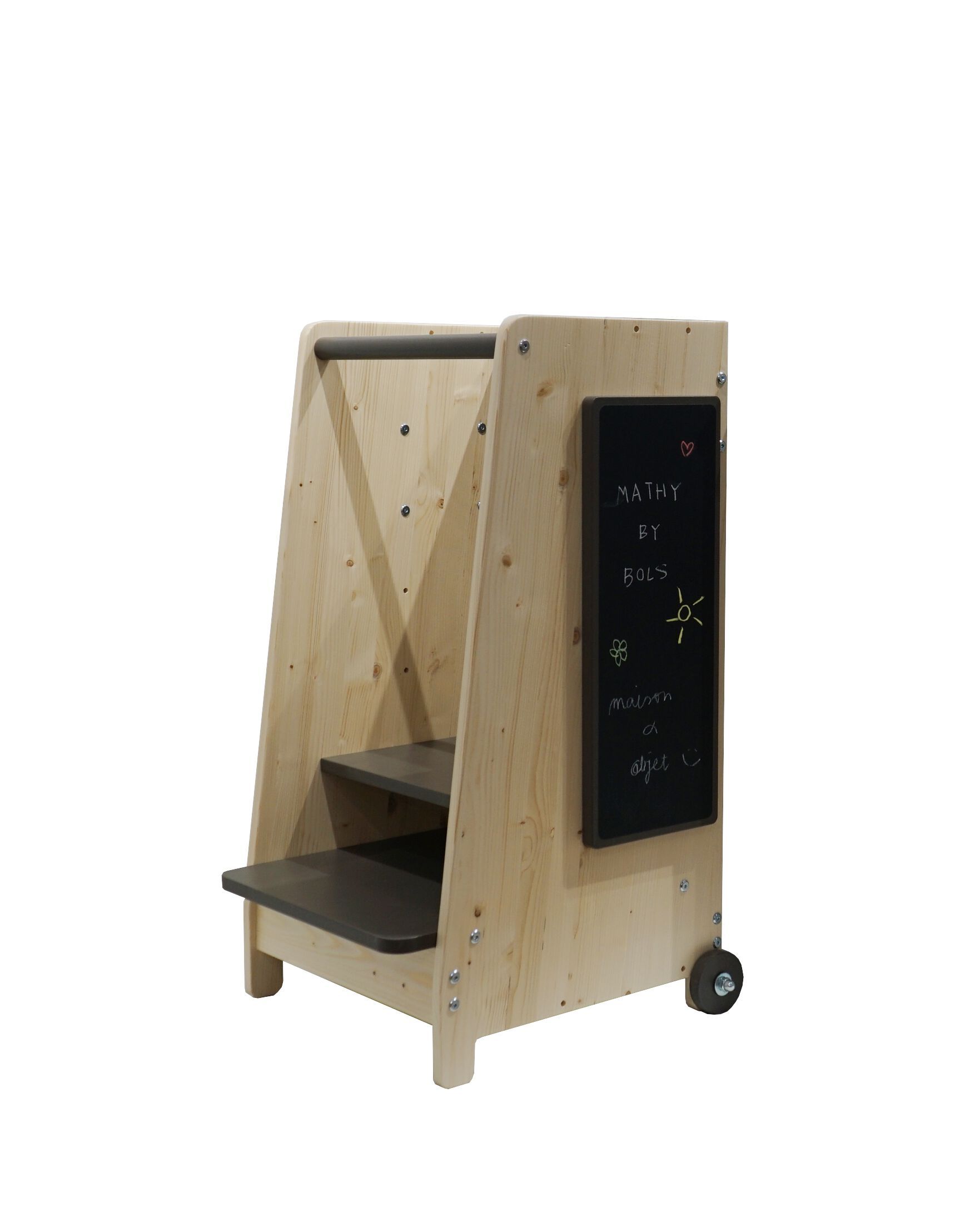 Регулируемая высота деревянный стул Mathy by Bols ASYMETRY ARCH-00149104 - Вид №6