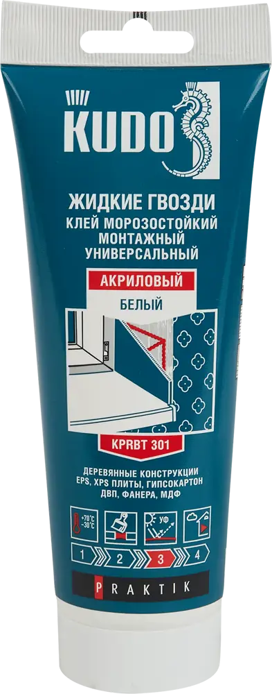 KUDO Praktik - Универсальный монтажный клей для интерьера 200 мл 84579935