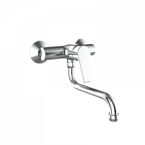 10964100 BASIC/PREMIUM Эко Проект стены Раковина Смеситель труб низкого носика Хром GRB MIXERS