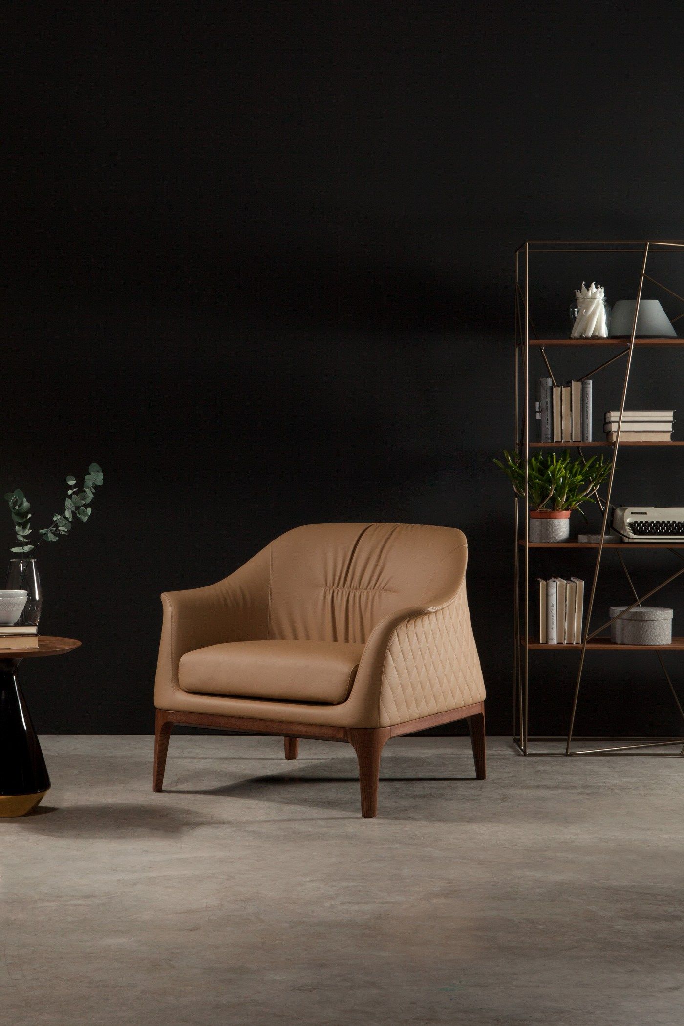 Кожаное кресло с подлокотниками Tonin Casa ARCH-00112814 - Вид №3