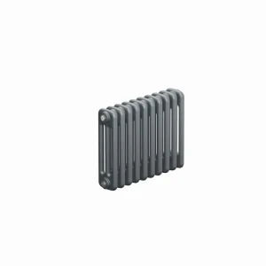Радиатор трубчатый Rifar Tubog TUB 3037-10TI 300/107 10 секций боковое подключение сталь серый