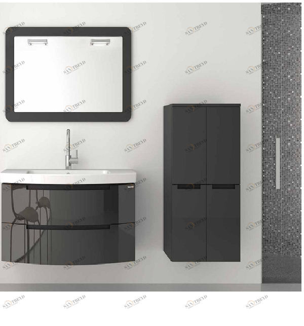 Зеркало косметическое с встроенной подсветкой SCR0950VF Berloni Bagno Moon
