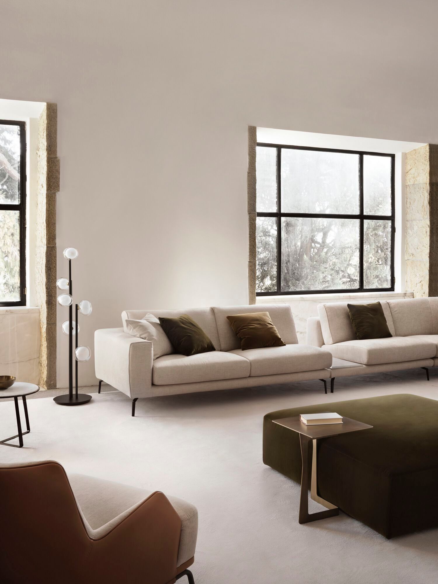 Кожаный диван NICOLINE BORA ARCH-00043342 - Вид №2