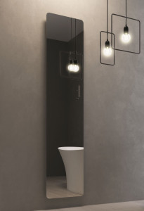 Настенный стеклянный электрический полотенцесушитель