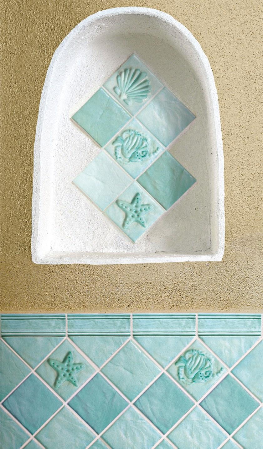 Cerasarda Красная паста настенная / напольная плитка Trasparenze marine sun-id-1462453 - Вид №9