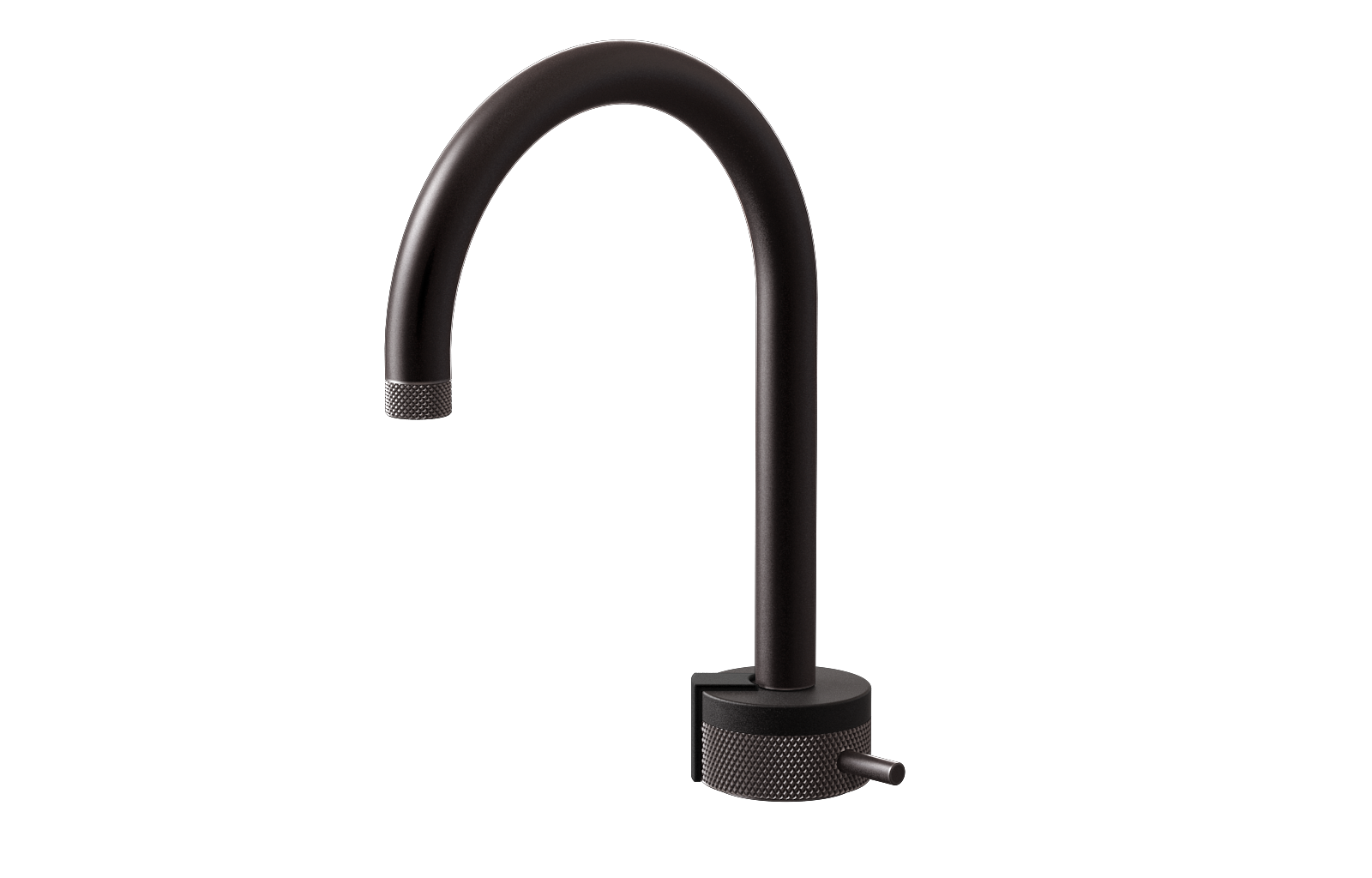 E-11502-R1BK-L2MBK-GM Однорычажный прогрессивный смеситель для раковины - излив 16см GRAFF MOD+