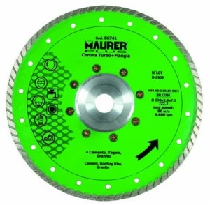 MAURER PLUS Алмазные диски с фланцем для гранита, бетона и плитки