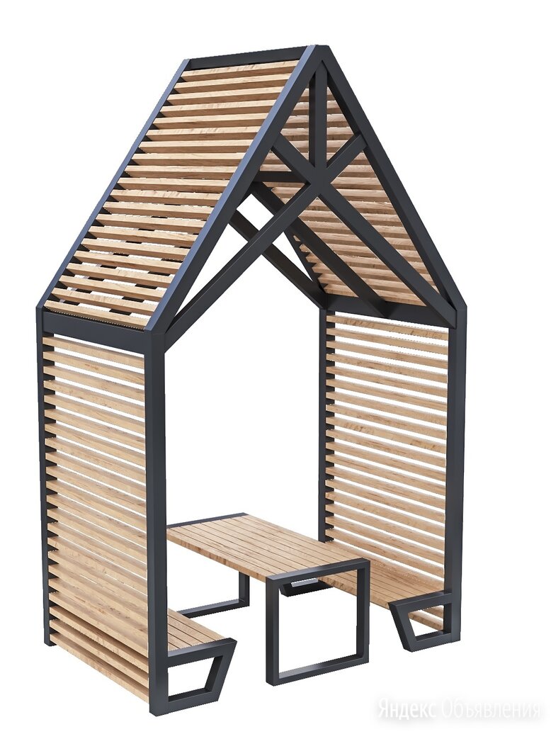 14187 ПЕНТА Native 1, беседка парковая LAB.Space 