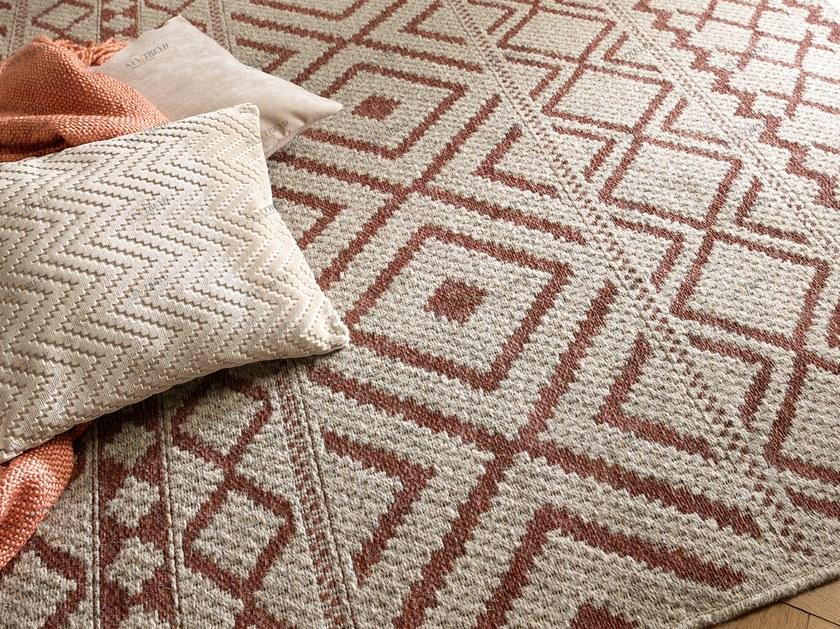 De Dimora Прямоугольный коврик с геометрическими мотивами Atmosphere sun-id-1382399