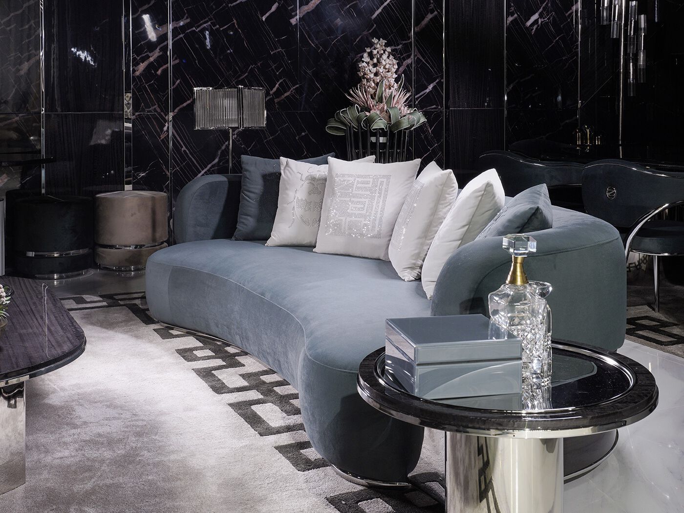 3-местный тканевый диван Zebrano Kailas ARCH-00008879 - Вид №4