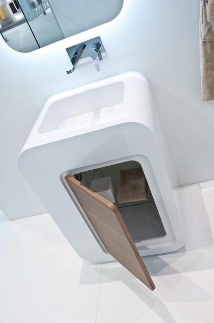 LASA IDEA Мебель для умывальника напольная одинарная с ящиками Unopuntozero sun-id-1414598 - Вид №1