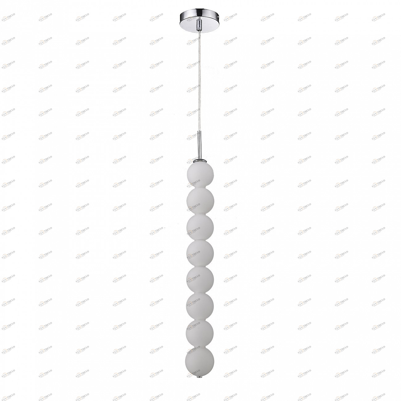 Светильник подвесной 64х12 см белый Delight Collection P98039-M DELIGHT COLLECTION ДИЗАЙНЕРСКИЕ 00-3882370 Белый 