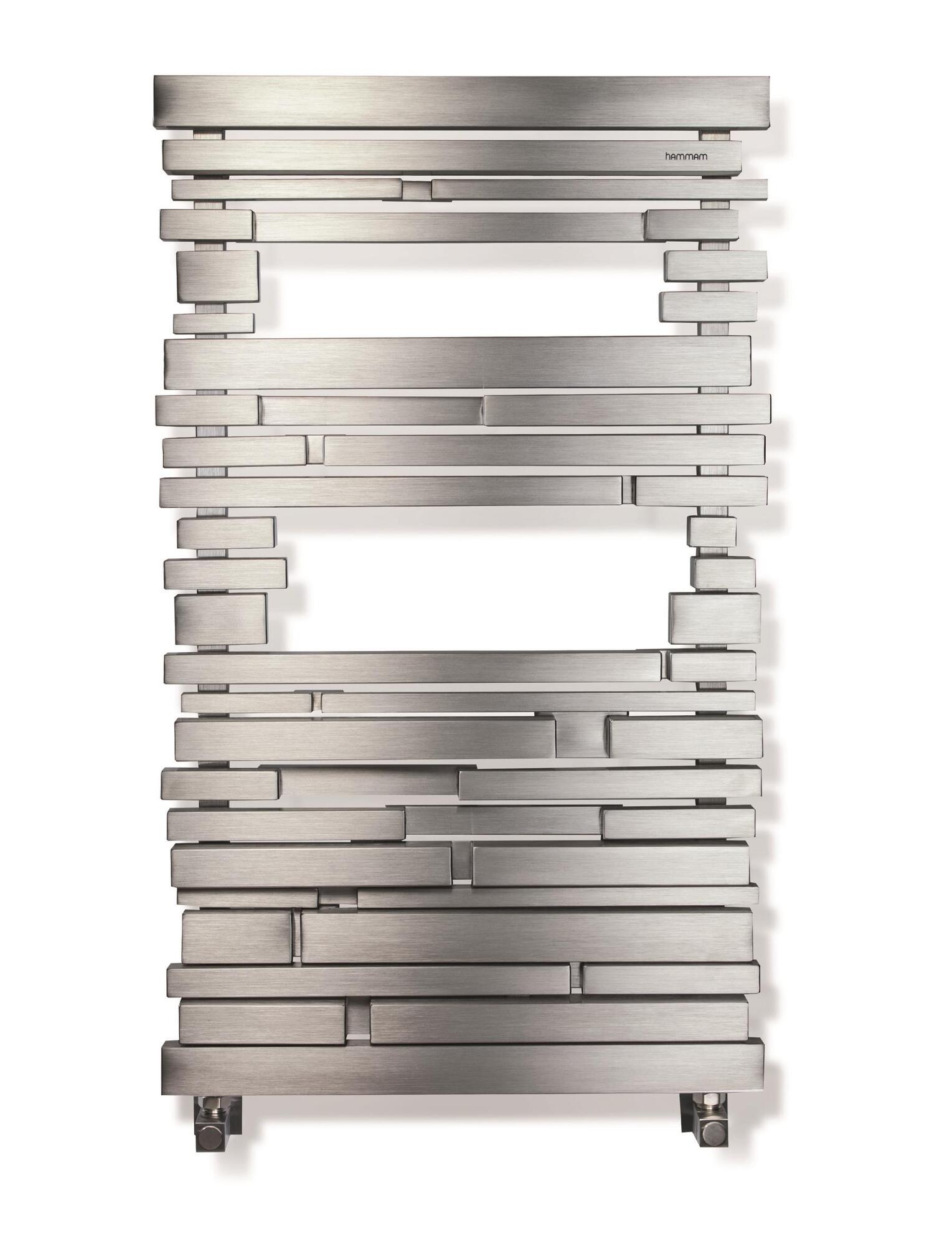 Полотенцесушитель Hammam NEPTUNE Stainless steel  комбинированный; электрический или водяной Сталь  - Вид №1