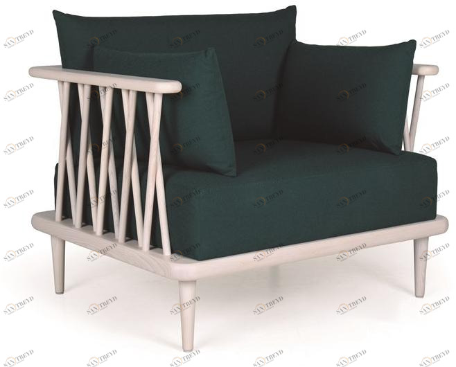 Fenabel Кресло из дерева с подлокотниками Nature sun-id-1411853