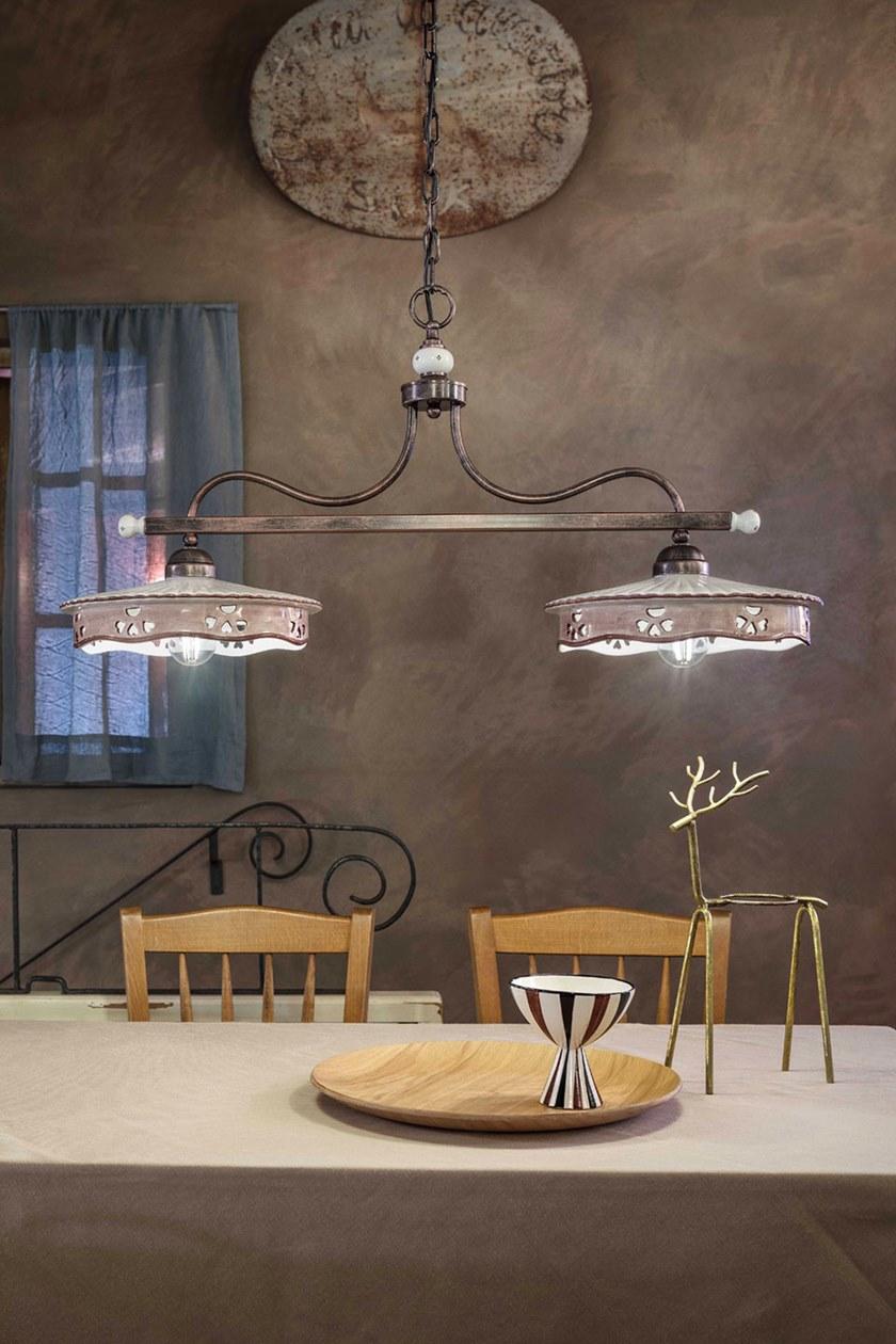 FERROLUCE Керамическая люстра Alessandria C543 - c544 - Вид №2