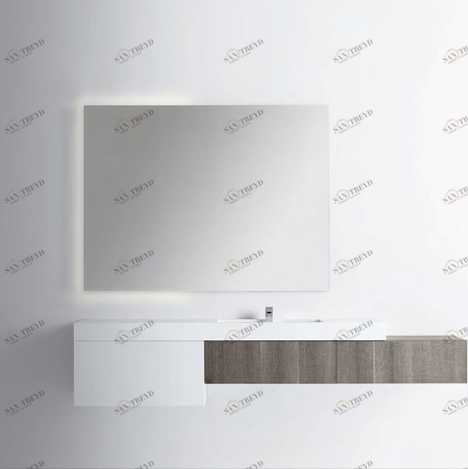 Комбинация ванной комнаты S109 в отделке Dip 58 Milltek/Bianco/Tranchè Argilla MILLDUE SINTESI SINTESI109