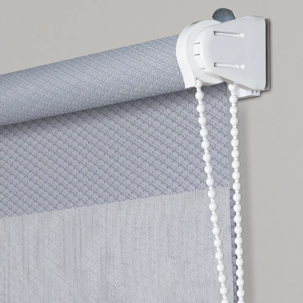 Рулонная штора день-ночь MIAMOZA Сиберия 100×160 см серая 89411449 STLM-1578425 - Вид №2