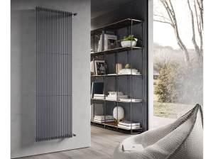 Стальной модульный вертикальный мебельный радиатор