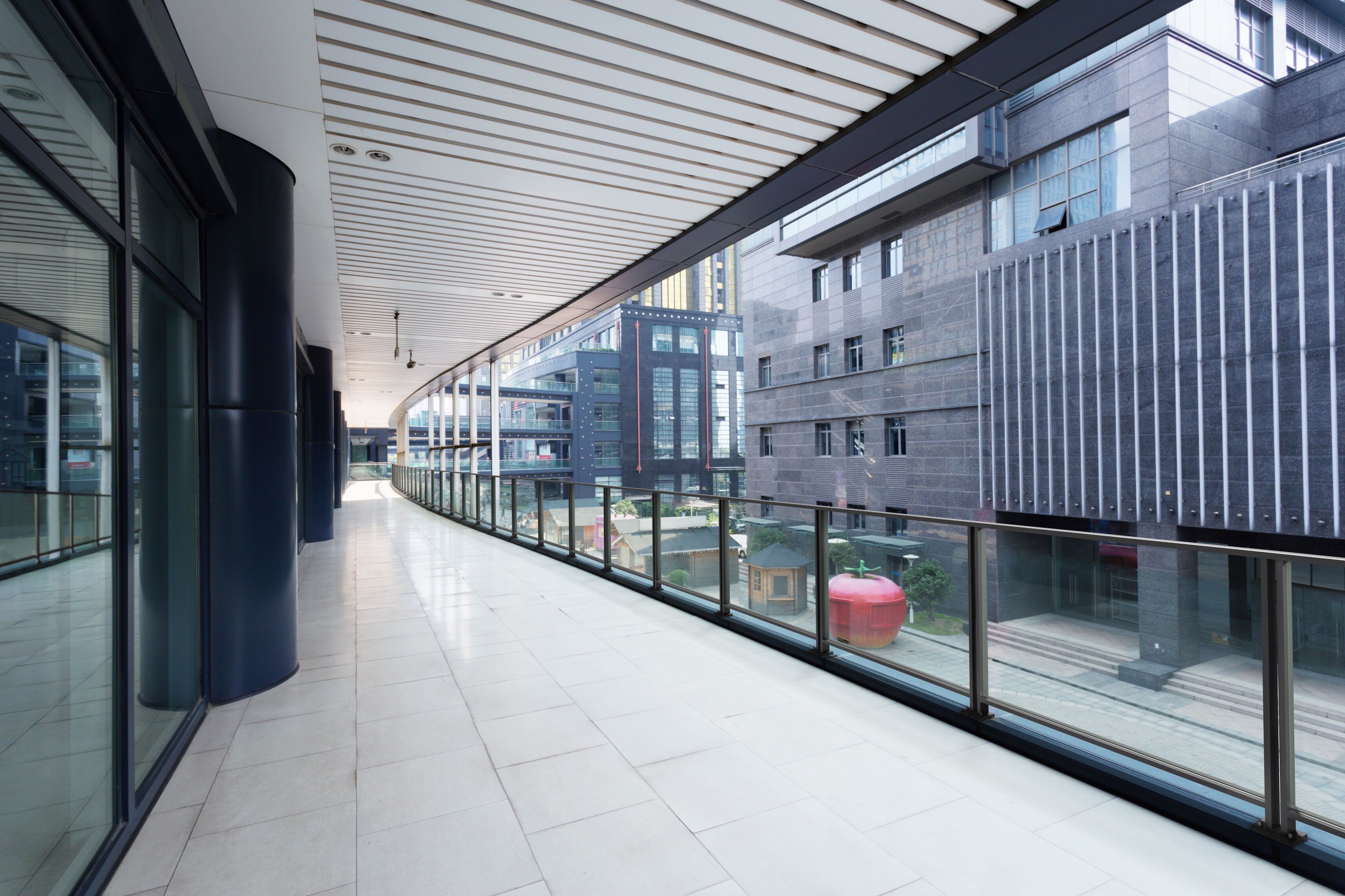 Перила из алюминия и стекла ALUVETRO модульная балюстрада ARCH-00094799 - Вид №3