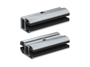 Алюминиевый стеклянный зажим