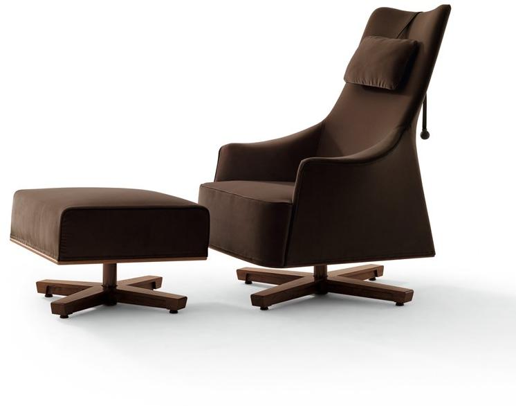 Giorgetti Вращающееся кресло Bergere с 4 спицами Mobius sun-id-1507467 - Вид №1