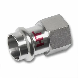 618270G2234 SANHA 18270G пр.-фит. нерж., упл.фитон муфта переходная ВПр-ВР 22x3/4 мм