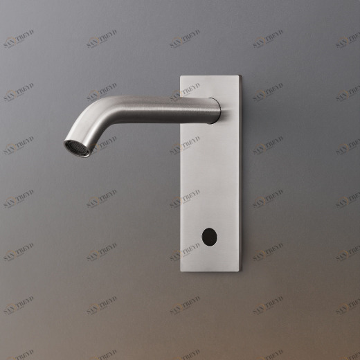 Настенный излив с инфракрасным датчиком присутствия L. Максимум. 185 мм </span>, регулирование температуры посредством дистанционного ручного смешивания картридж  MIL04R CEADESIGN 