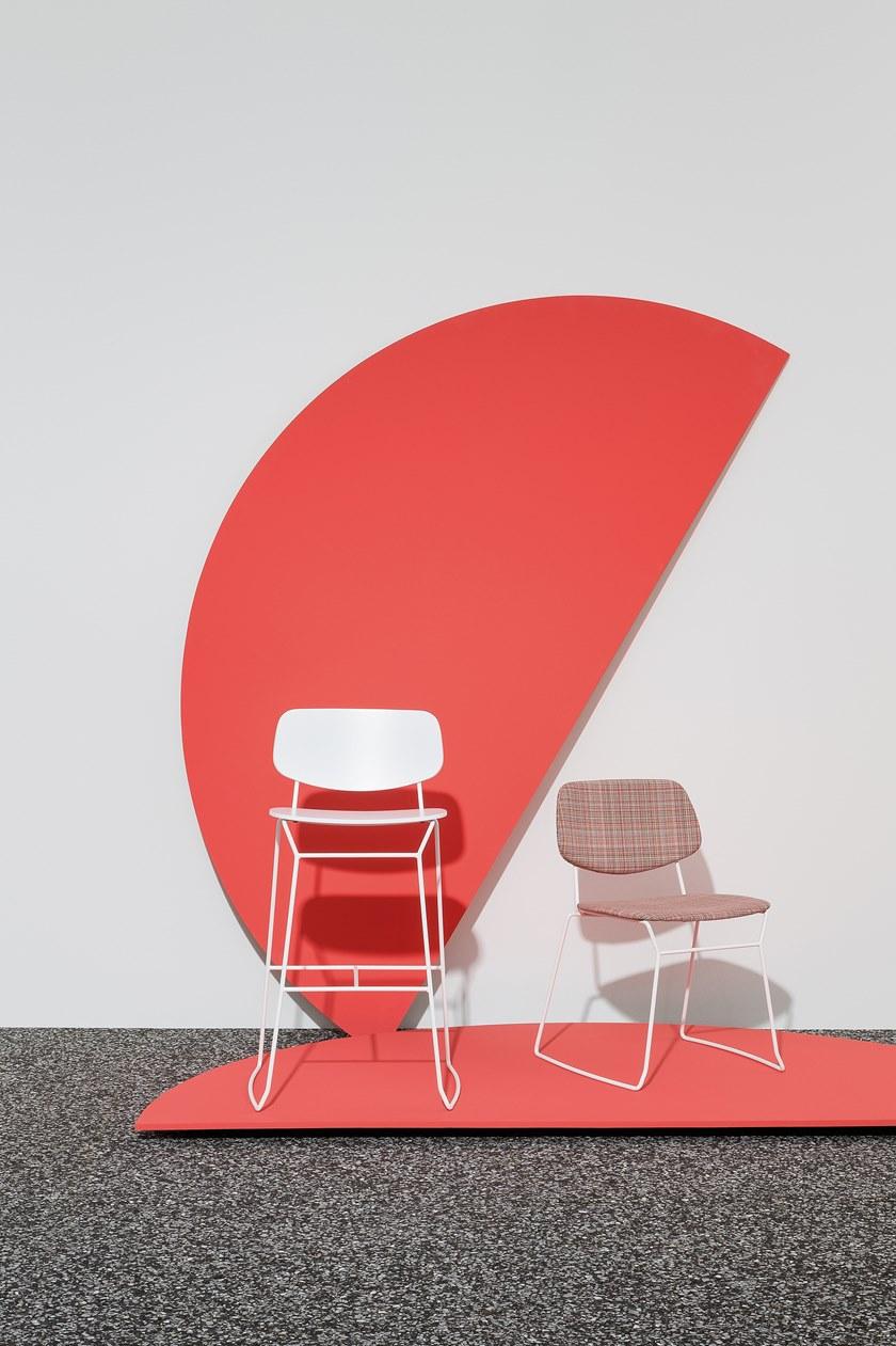 Billiani Высокий табурет из ткани Doll 165 - Вид №2