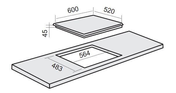 8129956 Газовая варочная поверхность MBS PG-615WH STDN-0143925 - Вид №8