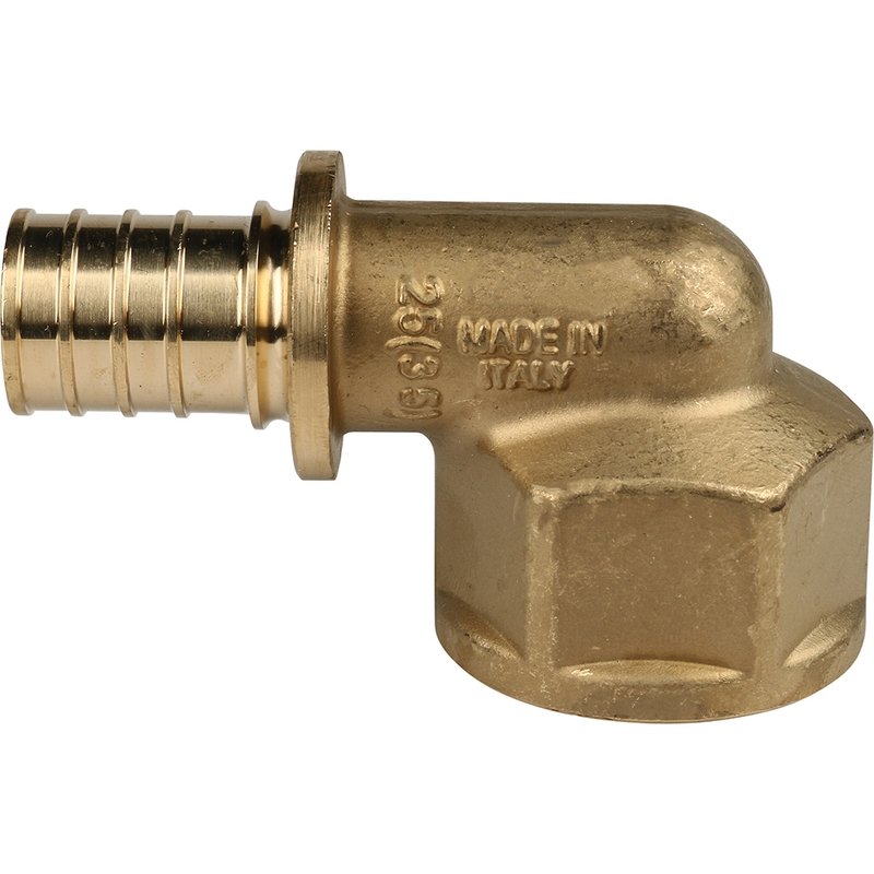 Угольник-переходник ВР 25x1" аксиальный для труб из сшитого полиэтилена STOUT SFA0006002510 - Вид №7