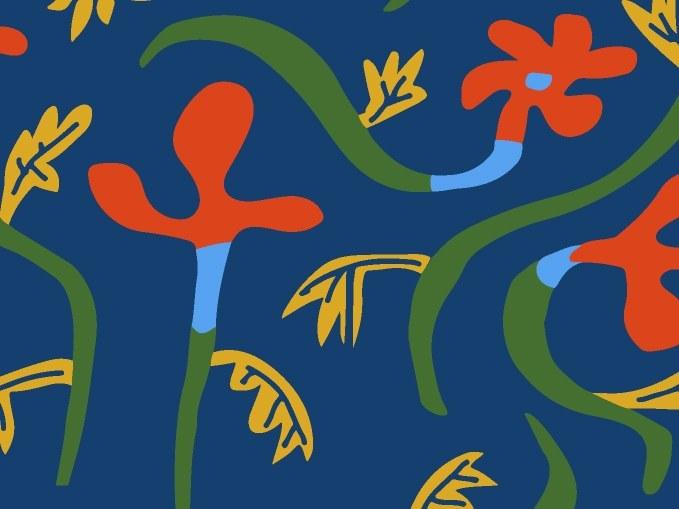 Equipo DRT Ткань с цветочным принтом для улицы Russafa sun-id-1453826 - Вид №1