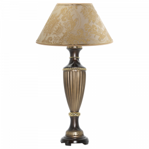 32004,34013 Ваза Ребристая Бронза Антиквайт BOGACHO