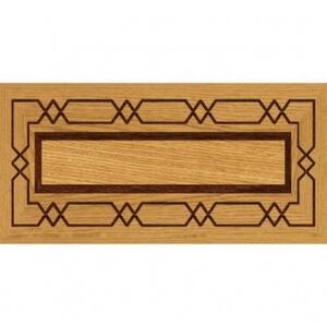 Художественный паркет Da Vinci Межкомнатный Порог 26-010 Дуб () 1000х300 мм.