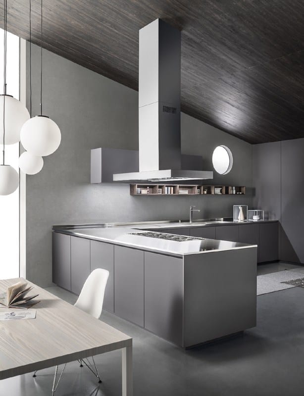 Кухня с полуостровом ERNESTOMEDA ARCH-00134199 - Вид №1